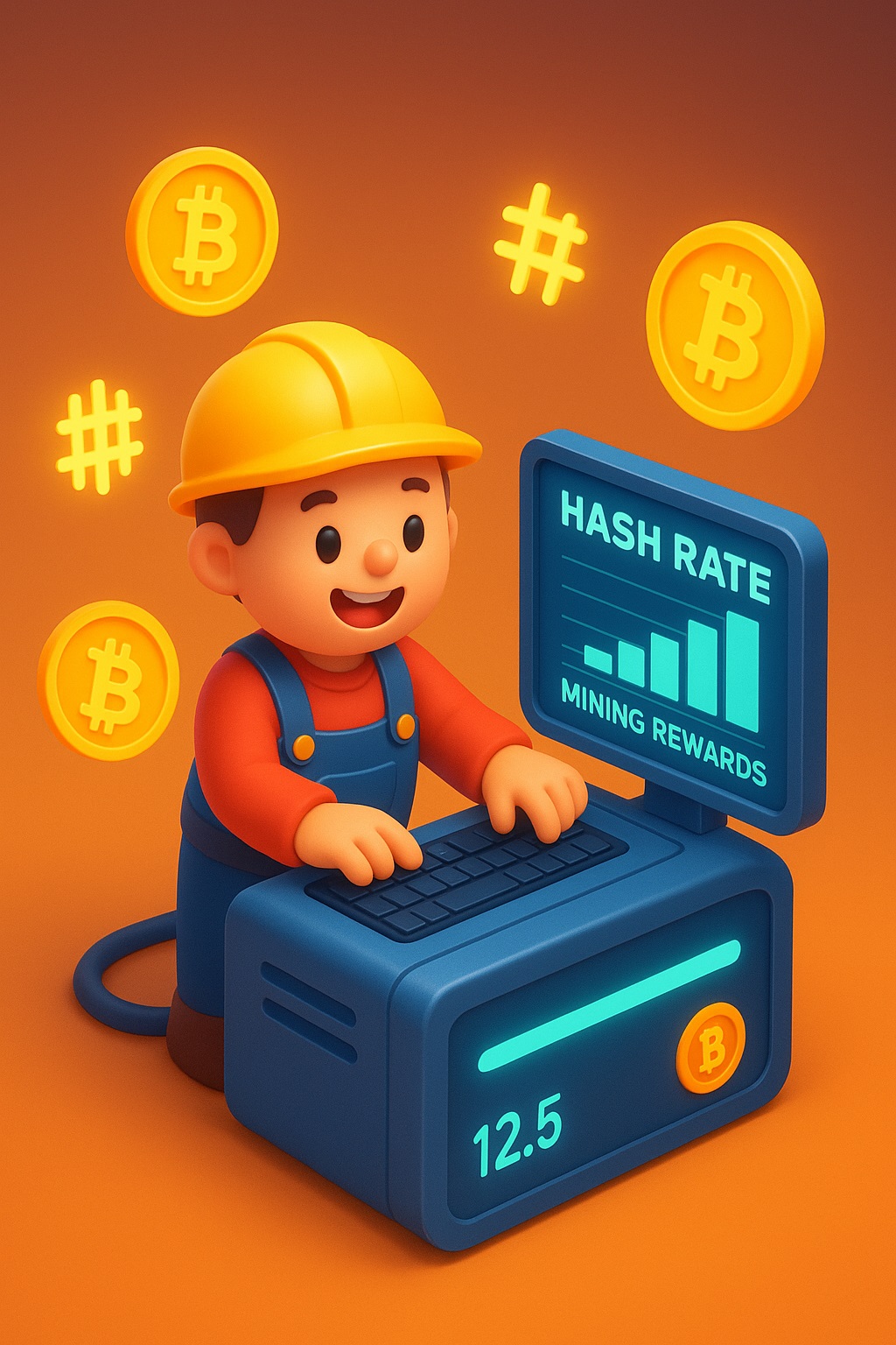 هش ریت (Hash Rate) چیست؟ پاداش ماینینگ چگونه کار می‌کند؟ راهنمای کامل ۲۰۲۵