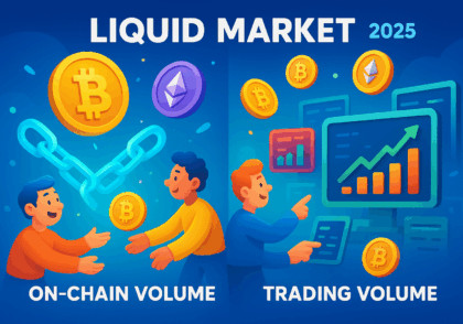 What is a Liquid Market? The Difference Between On-Chain Volume and Crypto Volume 2025