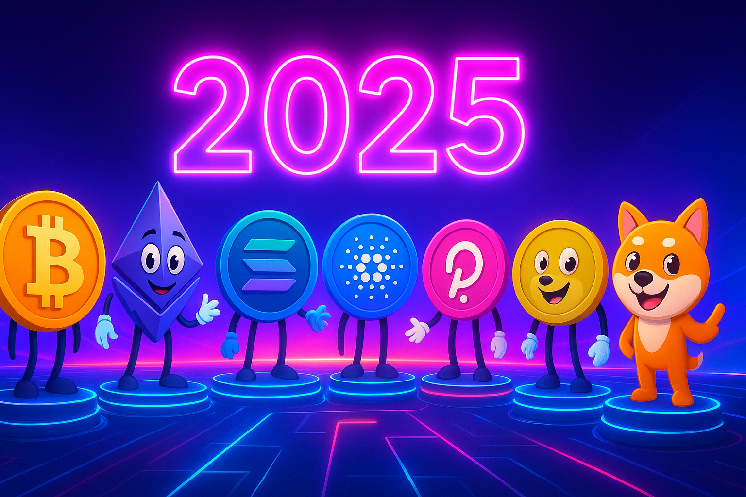 Which cryptocurrencies will see significant growth in 2025? Introducing 8 popular cryptocurrencies